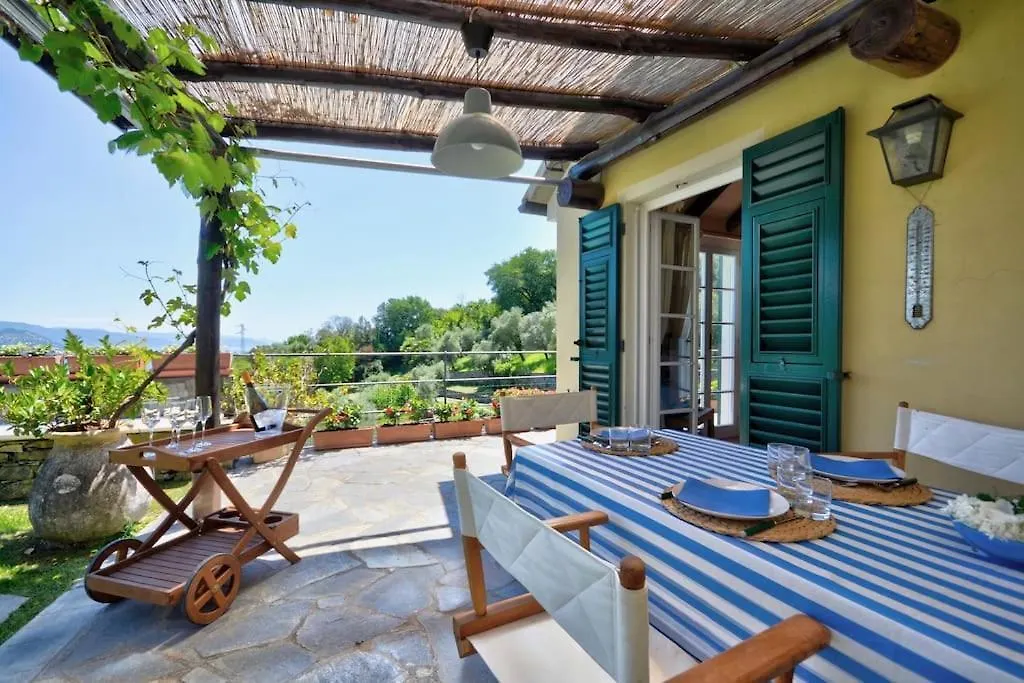 Villa Costa Dei Gelsomini - Sea View, Private Pool Rapallo Olaszország