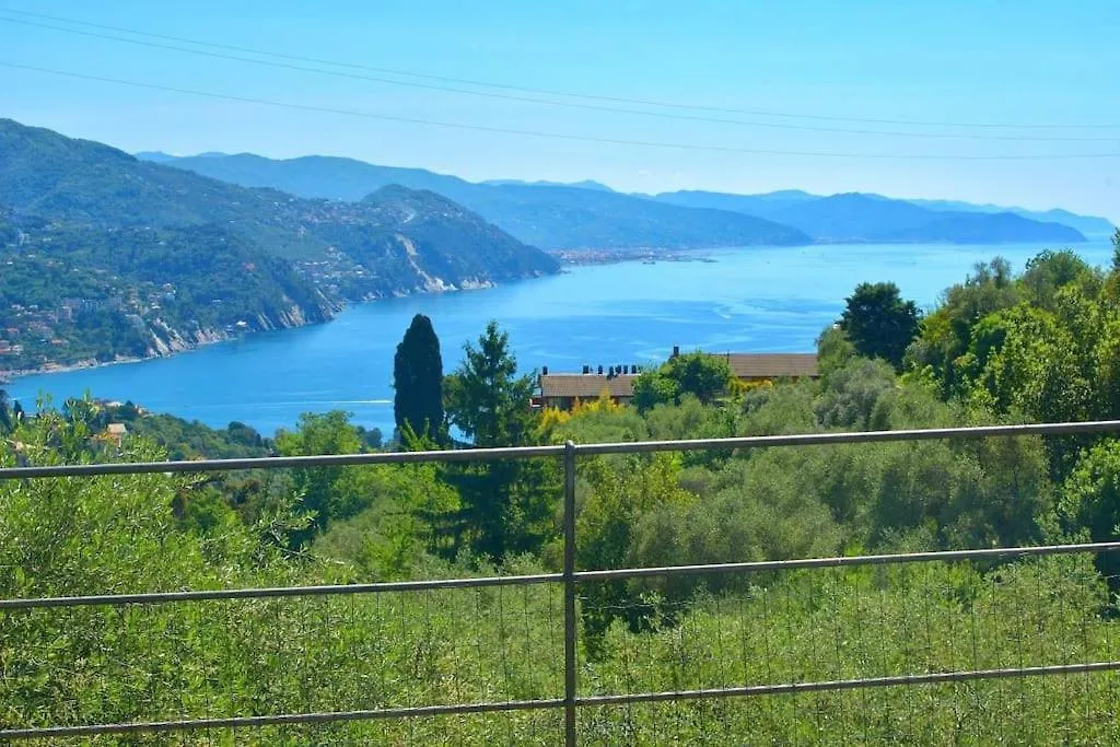 Villa Costa Dei Gelsomini - Sea View, Private Pool Rapallo