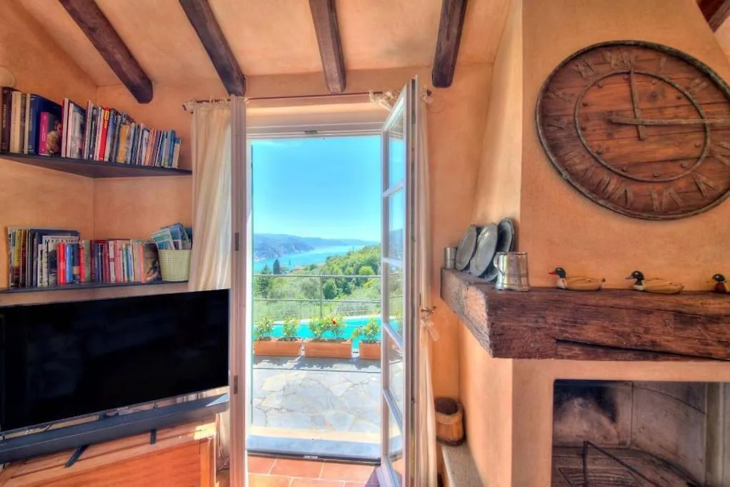 Villa Costa Dei Gelsomini - Sea View, Private Pool Rapallo Olaszország