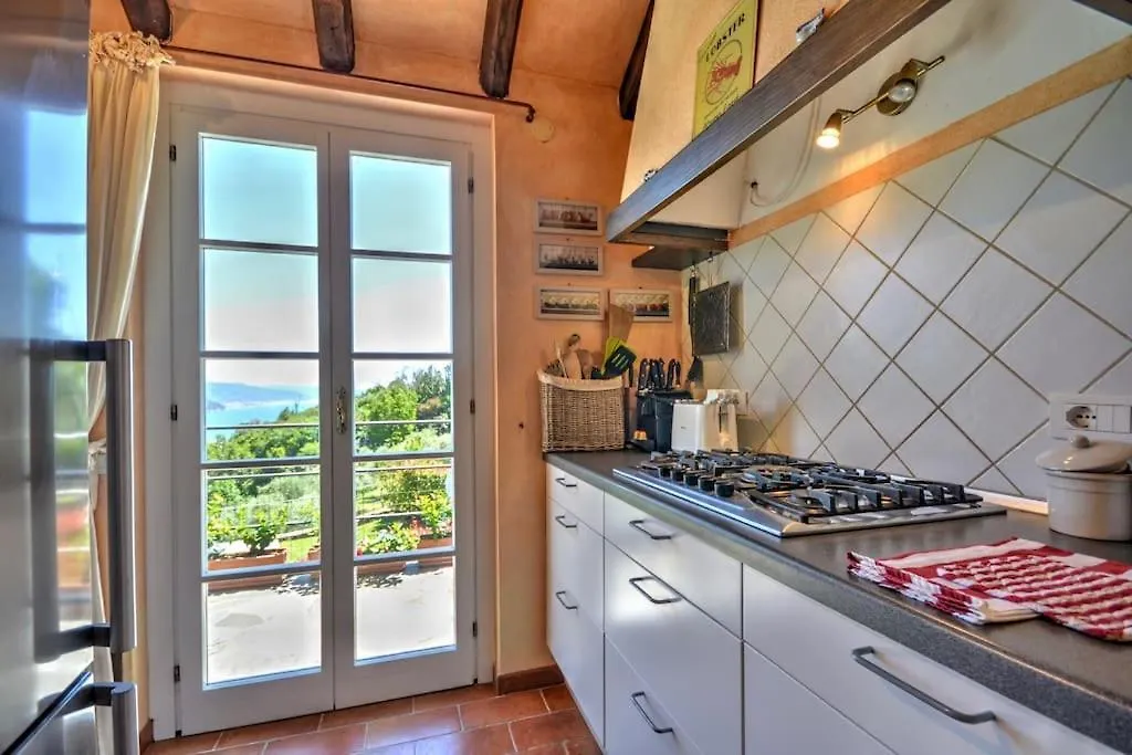 Villa Costa Dei Gelsomini - Sea View, Private Pool Rapallo Olaszország