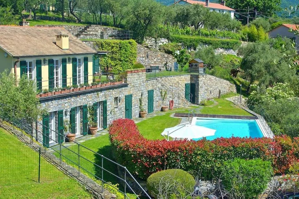 Villa Costa Dei Gelsomini - Sea View, Private Pool Rapallo