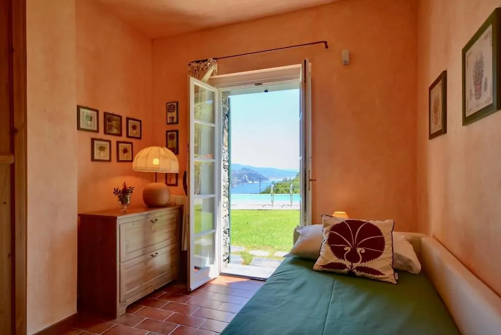 Villa Costa Dei Gelsomini - Sea View, Private Pool Rapallo