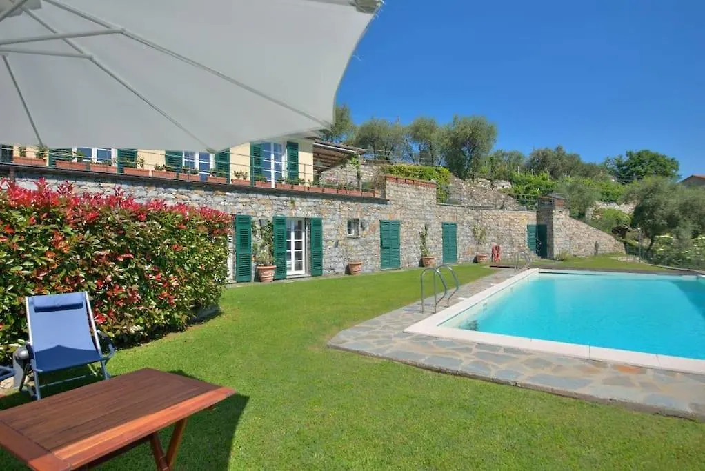 Villa Costa Dei Gelsomini - Sea View, Private Pool Rapallo 0*,  Olaszország