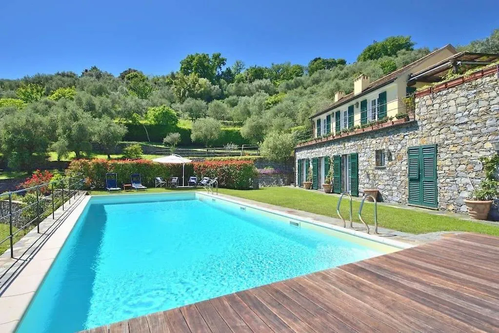 Villa Costa Dei Gelsomini - Sea View, Private Pool Rapallo 0*,