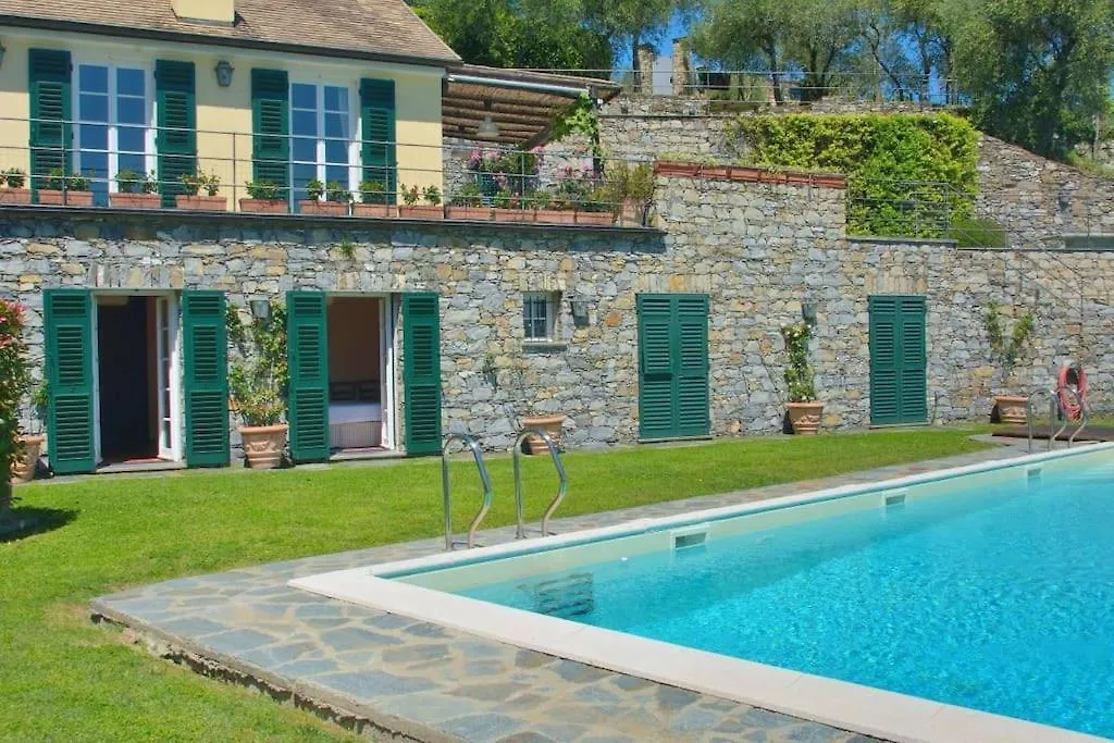 Villa Costa Dei Gelsomini - Sea View, Private Pool Rapallo